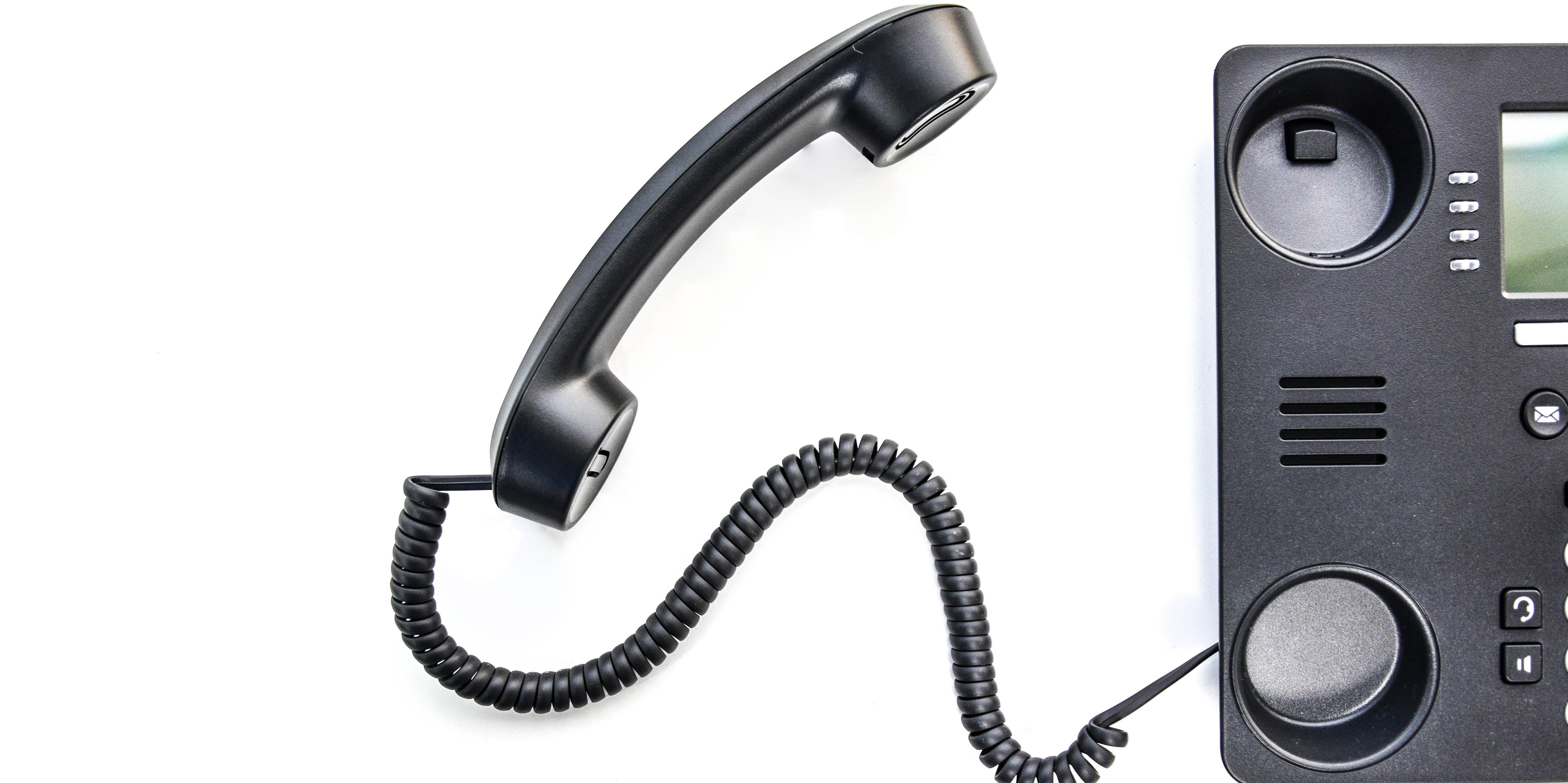 calling with an IP phone