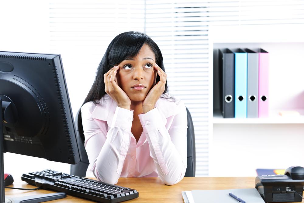 VoIP phone systems offer a host of features that help business owners and employees eliminate distractions at work. distracted employee in the office