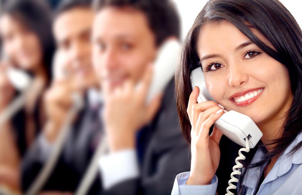 Businesses can tap the power of their VoIP phone systems to help boost their sales for the upcoming Thanksgiving weekend. sales team on the phone